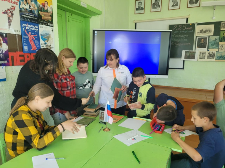 В Уношевской школе 6 июня отмечается День русского языка.